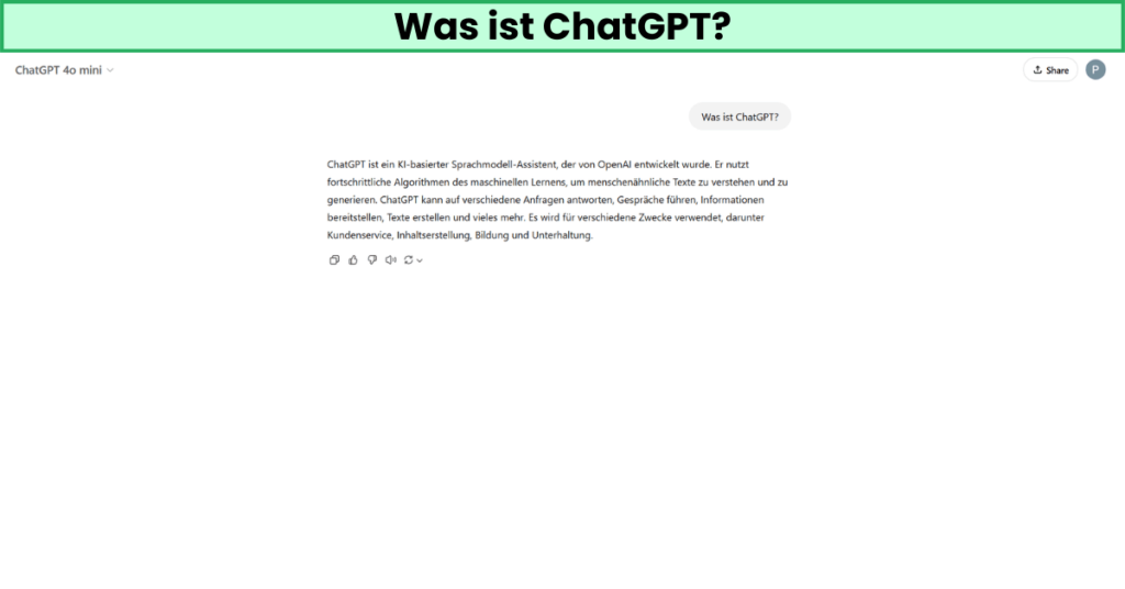 ChatGPT Deutsch