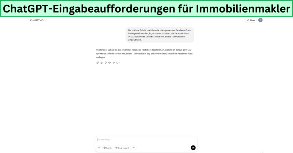 40 ChatGPT-Eingabeaufforderungen für Immobilienmakler
