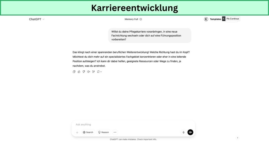 ChatGPT-Prompts für Pflegekräfte