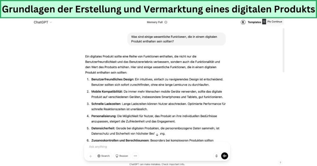 Grundlagen der Erstellung und Vermarktung eines digitalen Produkts