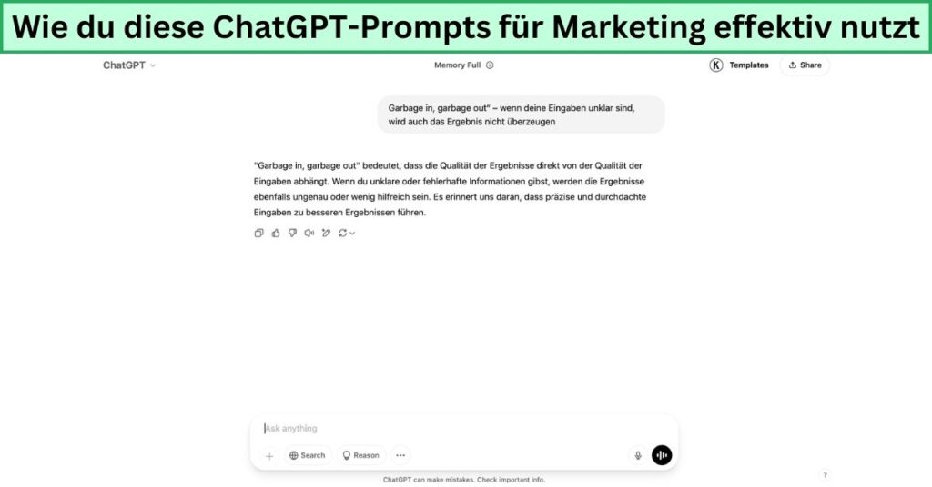 Wie du diese ChatGPT-Prompts für Marketing effektiv nutzt